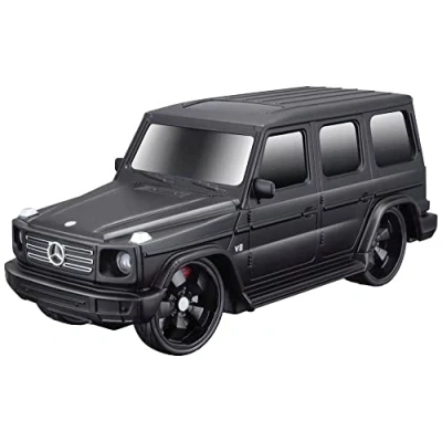 Afbeelding van Maisto Tech 581526 Mercedes G Klasse 1/24 schaal 2,4 GHz op afstand bestuurbare auto met controlepistoolgreep 5 jaar en ouder 20 cm zwart