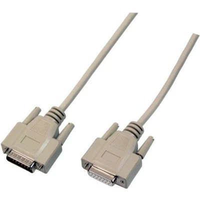 Afbeelding van Seriële verlengkabel 2 meter (D sub 37 pins naar D pins)