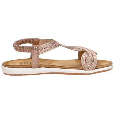 Afbeelding van Sub55 Sandalen Plat Champagne Maat 37