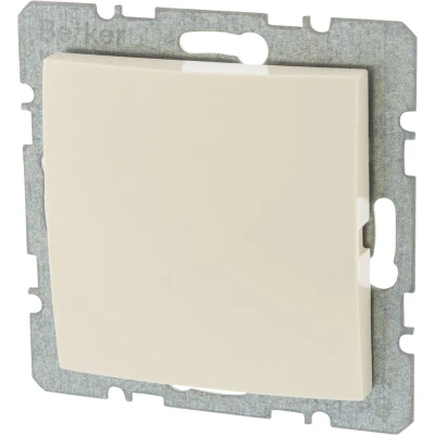 Afbeelding van Berker S1 blindplaat inbouw crÃ ̈me 54.002.20