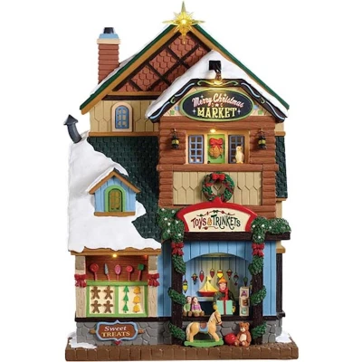 Afbeelding van Merry christmas market 4,5V LEMAX
