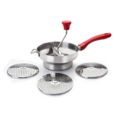 Afbeelding van Ibili 742420 aardappelpers met 3 roestvrijstalen schijven, 20 cm