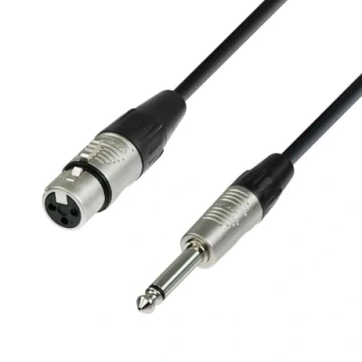 Afbeelding van Adam Hall Cables 4 STAR MFP 0600 Micro REAN XLR bus naar 6,35 mm jack mono 6 m