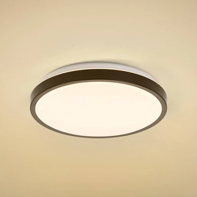 Afbeelding van LEDVANCE Bathroom Ceiling LED plafondlamp zwart