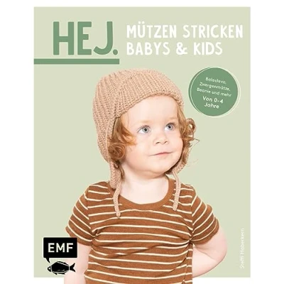 Afbeelding van Hej. Mützen stricken Babys &amp; Kids