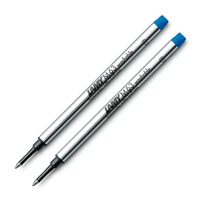 Afbeelding van Lamy M63 Balpenvullingen met dop, blauw, 2 stuks