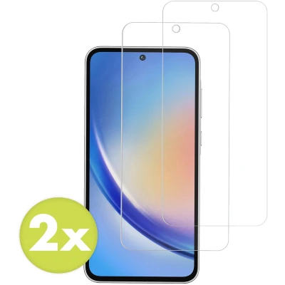 Afbeelding van Accezz screenprotector Geschikt voor Samsung Galaxy A35 / A55 2 pack glass