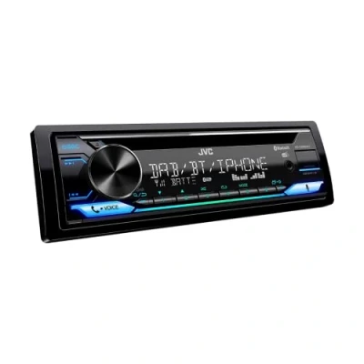 Afbeelding van JVC KD DB922BT Autoradio enkel DIN DAB+ tuner, Aansluiting voor stuurbediening, Bluetooth handsfree