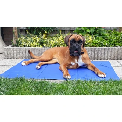 Afbeelding van Trixie Koelmat Blauw 90X50 CM