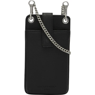 Afbeelding van LIEBESKIND BERLIN Schoudertas mobiele telefoon Classics Mobile Pouch Black Zwart