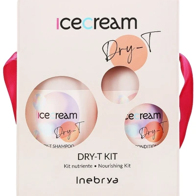 Afbeelding van Inebrya Ice Cream Dry T Kit: Shampoo + Conditioner