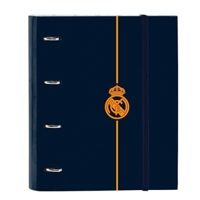 Afbeelding van Ringmap Real Madrid C.F. 2nd Kit 24/25 Marineblauw 27 x 32 3.5 cm