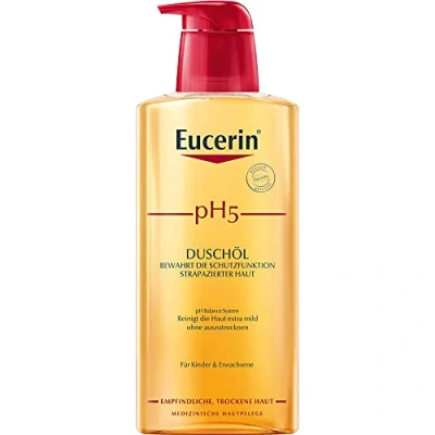Afbeelding van Eucerin Lipid replenishing pH5 Shower Oil (Sensitive Skin) 400ml