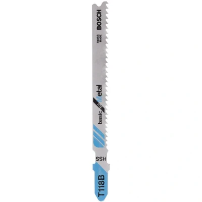 Afbeelding van Bosch Accessories 2609256730 Decoupeerzaagblad HSS, T 118 B 2 stuk(s)