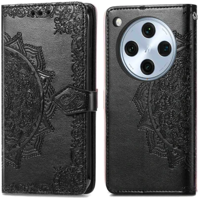 Afbeelding van imoshion Hoesje Geschikt voor Oppo Find X8 Mandala Bookcase Zwart