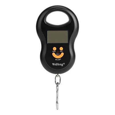 Afbeelding van Fdit Bagageweegschaal, 50 kg/10 g, lcd display, elektronische evenwicht, met haak om op te hangen