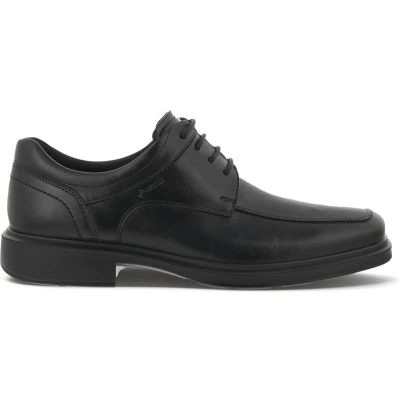 Afbeelding van ECCO Helsinki Veterschoenen, Heren, Maat: 44, Black Leer
