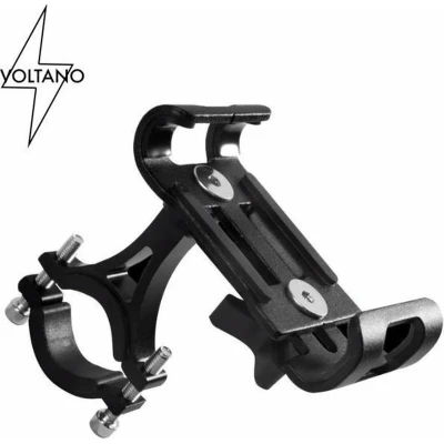 Afbeelding van Voltano Aluminium Telefoonhouder Fiets Zwart