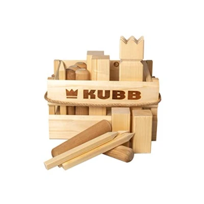 Image de Jeu Tactic Kubb dans une boîte en bois