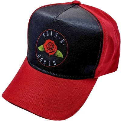 Afbeelding van Guns N&#039; Roses Rose Baseball pet Rood/Zwart