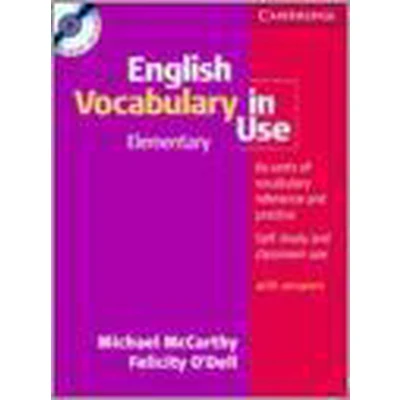 Afbeelding van English Vocabulary in Use Elementary Book and Cd Rom