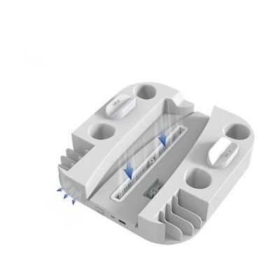 Image de Qware Station De Refroidissement Et Charge Playstation 5 Blanc (qw PS5 5007dl)
