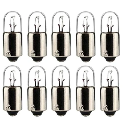 Afbeelding van cyclingcolors 10 x lamp, 6 V, 4 W, BA9S, motorfiets, fietslamp, achterlicht, stoplicht