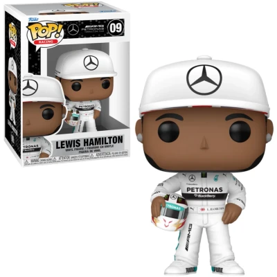 Afbeelding van Pop Racing: Lewis Hamilton with Helmet Funko #09