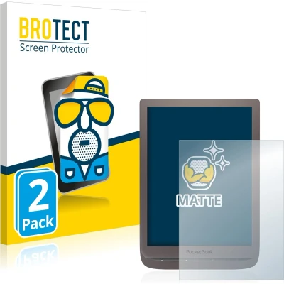 Afbeelding van BROTECT Screenprotector voor PocketBook InkPad 3 Pro Folie Beschermfolie matte (2 Stuks)
