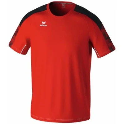 Afbeelding van Erima Evo Star T Shirt Heren Rood / Zwart Maat: XXL
