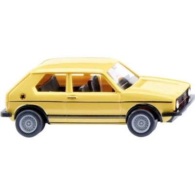 Afbeelding van Wiking 004505 H0 Auto Volkswagen Golf I GTI, lemongeel