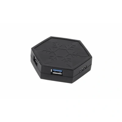 Afbeelding van USB Hub Silverstone Black