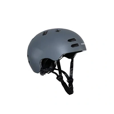 Afbeelding van Hudora Allround Fietshelm / Skatehelm Universeel Maat L (58 61cm) Grafiet