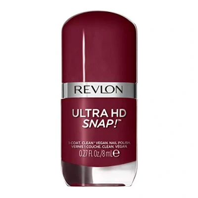 Image de Revlon, Ultra Hd Snap, VernisàOngles 100 Pourcentage Vegan, 78 D&#039;Ingrédients D&#039;Origine Naturelle, Formule Intense, Brillante Et Fortifiante, N024 So Shady, 8 Ml