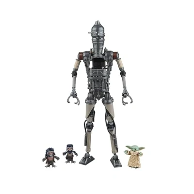 Afbeelding van Star Wars: The Mandalorian Black Series Action Figure 2 Pack IG 12 &amp; Grogu 15 cm