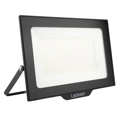 Afbeelding van Ledvion LED Breedstraler, Incl. 0.5M kabel, 200 watt Osram 4000K 24000 lumen werklamp, outdoor Breedstraler IP65 waterdicht, met snelkoppeling