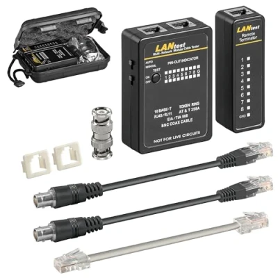 Image de Wentronic 93010 cable network tester goobay