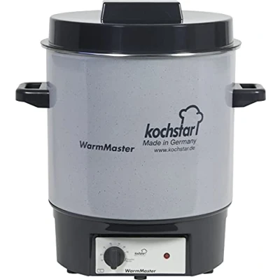 Afbeelding van Kochstar WECK WarmMaster Basic 24115 Inkookmachine met thermostaat, zonder klok, 230 V, 1800 W, 27 L) 24115, 41,5 x 45,5 36,7 cm