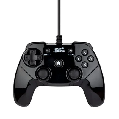 Image de Manette Xpert Filaire Wii/Wii U Noire