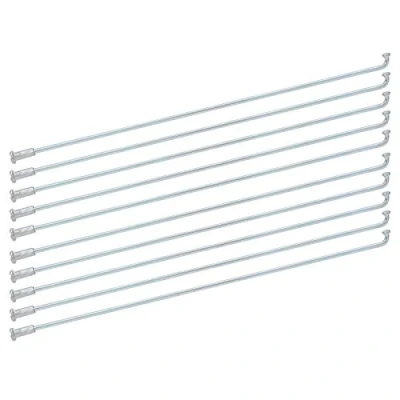 Afbeelding van VGEBY 10 stuks roestvrijstalen fietsspaken 13G 2,2 mm voor mountainbike, e bike, driewieler (220 mm)