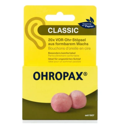 Afbeelding van Ohropax Oordopjes Wasbolletjes 10PR