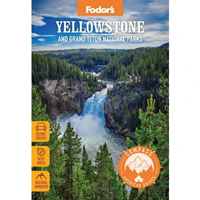 Afbeelding van Full color Travel Guide Compass American Guides: Yellowstone and Grand Teton National Parks