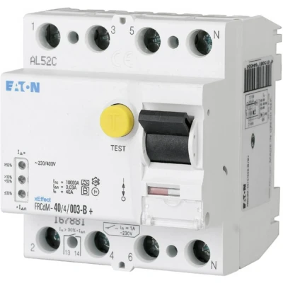 Afbeelding van Eaton 167893 FRCDM 40/4/003 G/B Aardlekschakelaar allcurrentsensitive 4 polig 40 A 0.03 240 V, 415 V