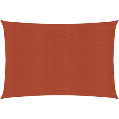 Afbeelding van Zonnezeil 160 g/m 2x3 m HDPE terracottakleurig