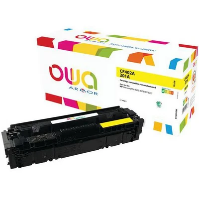 Image de OWA jaune remanufacturé cartouche de toner (alternative for: HP 201A)