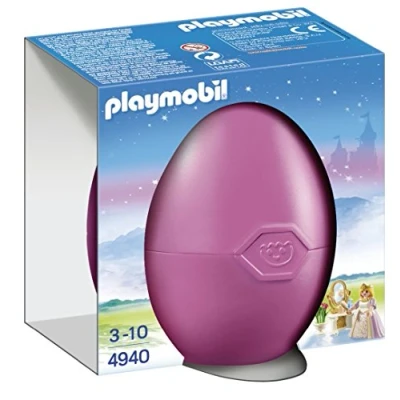 Image de Playmobil Les Oeufs de Pâques 4940 Princesse avec coiffeuse
