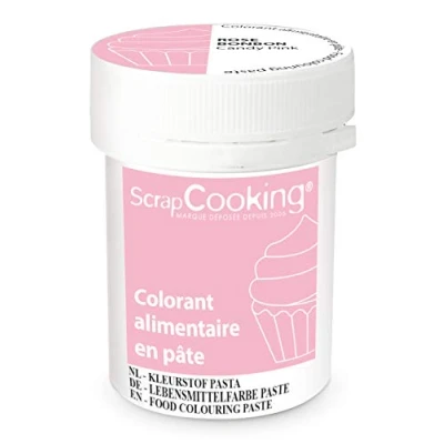Afbeelding van SCRAP COOKING Pastakleurstof, roze, 20 g, voor gebak, 4253