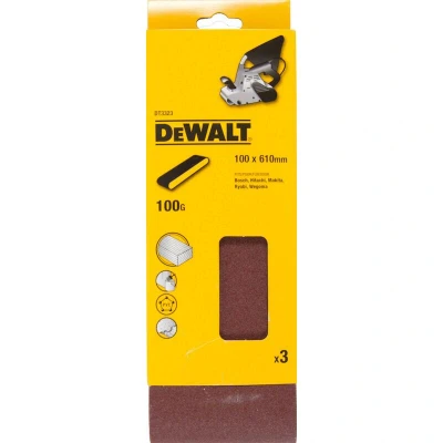 Afbeelding van DeWALT DT3323 P100 Schuurband 100x610mm VE=3