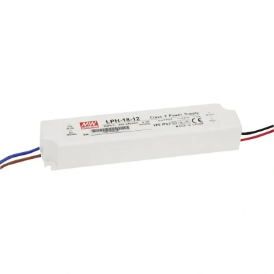 Afbeelding van Mean Well LPH 18 24 LED driver, transformator Constante spanning, stroomsterkte W 0 0.75 A V/DC Niet dimbaar, Overbelastingsbescherming 1