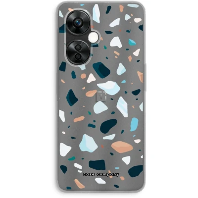 Afbeelding van Case Company® hoesje geschikt voor OnePlus Nord CE 3 Lite Terrazzo N13 Soft Cover Telefoonhoesje Bescherming aan alle Kanten en Schermrand